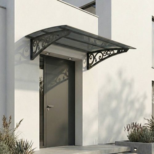 Lale Serisi Sundurma | Antrasit Taşıyıcı | Bronz Üst Kaplama (RAL 7016)