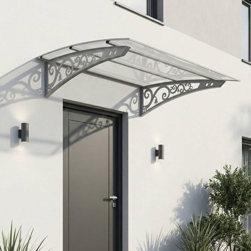 Lale Serisi Sundurma | Alüminyum Gri Taşıyıcı | Gri Üst Kaplama (RAL 9006)